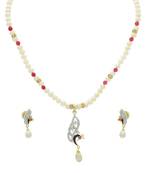 Natural Fresh Water Pearls Necklace Set