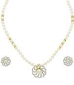 Natural Fresh Water Pearls Necklace Set