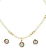 Natural Fresh Water Pearls Necklace Set