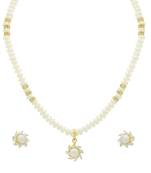 Natural Fresh Water Pearls Necklace Set