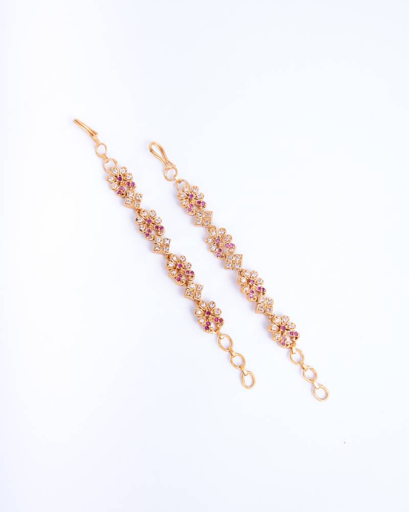 Opal touch glamorous ear chain(matil)