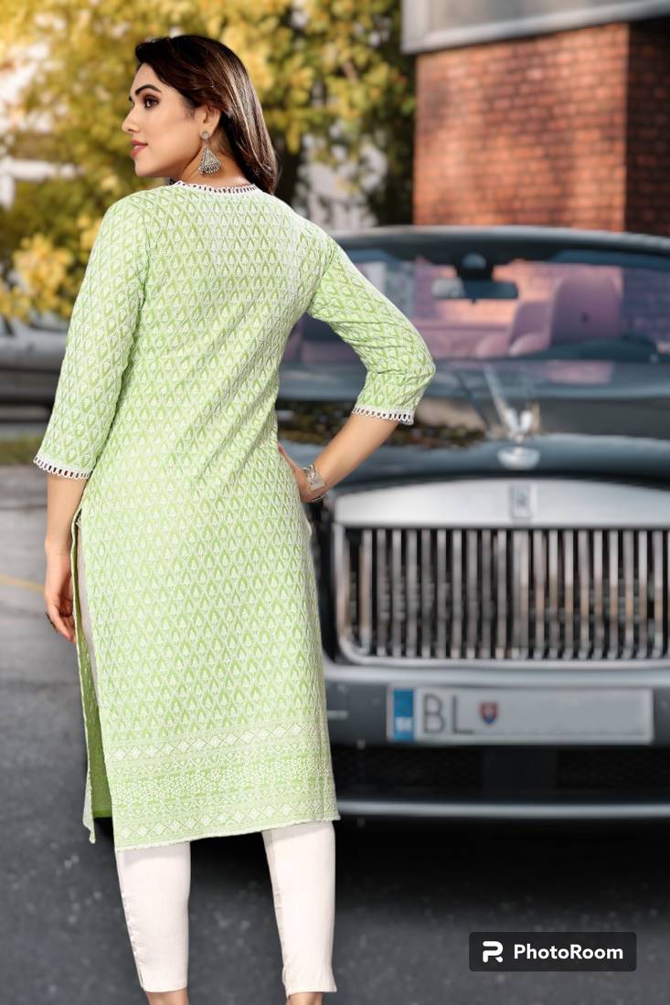 NEW DESIGN FANCY CHICKENCURRY EMBROIDER KURTIS FOR WOMEN OR GILRS