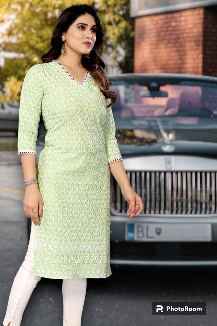 NEW DESIGN FANCY CHICKENCURRY EMBROIDER KURTIS FOR WOMEN OR GILRS