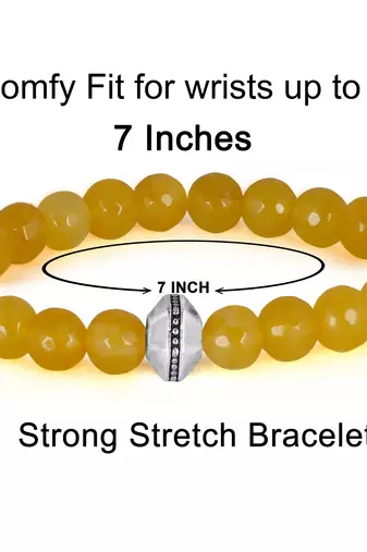  combo of semi-precious reiki gemstone onyx beaded bracelet and earrings silver plated for women and girls