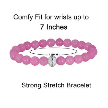   combo of semi-precious reiki gemstone onyx beaded bracelet and earrings silver plated for women and girls 3