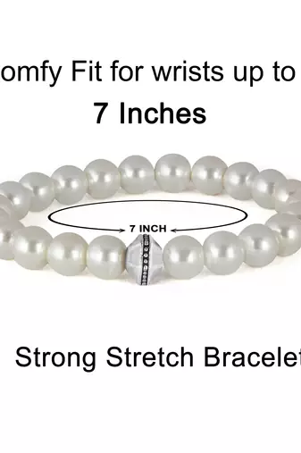   combo of semi-precious reiki gemstone onyx beaded bracelet and earrings silver plated for women and girls