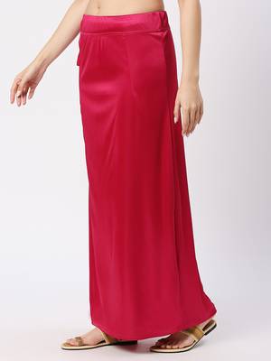 Neckbook Satin Pink Color Petticoat 2