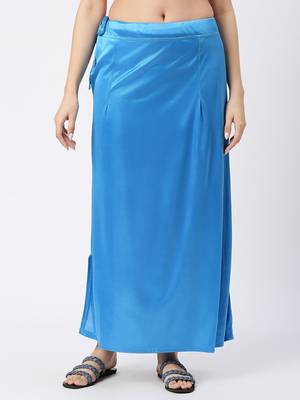 Neckbook Satin Turquoise  Color Petticoat 1