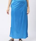 Neckbook Satin Turquoise  Color Petticoat