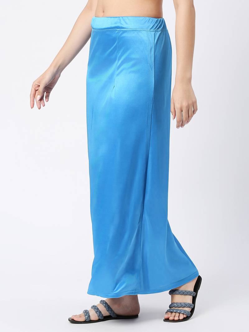 Neckbook Satin Turquoise  Color Petticoat
