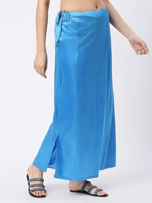 Neckbook Satin Turquoise  Color Petticoat 3