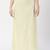 Neckbook Satin Light Yellow Color Petticoat