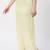 Neckbook Satin Light Yellow Color Petticoat