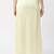Neckbook Satin Light Yellow Color Petticoat