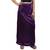 Neckbook Satin Dark Purple Color Petticoat