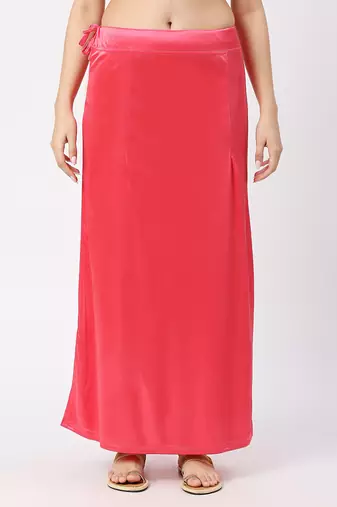 Neckbook Satin Hot Pink  Color Petticoat