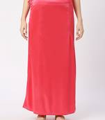 Neckbook Satin Hot Pink  Color Petticoat