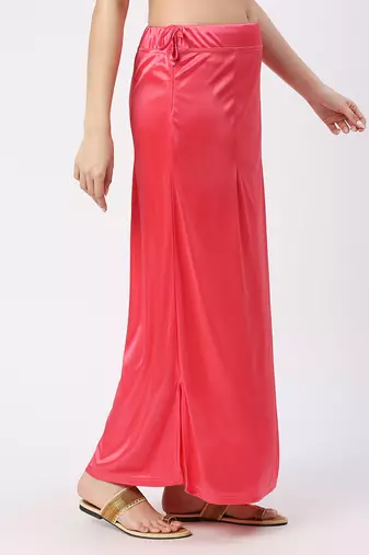 Neckbook Satin Hot Pink  Color Petticoat