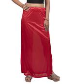 Neckbook Satin Tamato Color Petticoat