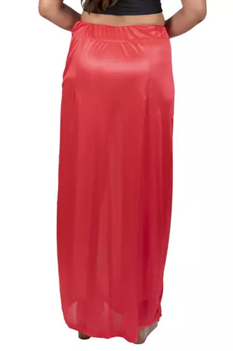 Neckbook Satin Tamato Color Petticoat