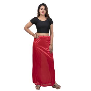 Neckbook Satin Tamato Color Petticoat 3