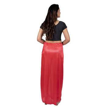 Neckbook Satin Tamato Color Petticoat 4