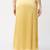 Neckbook Satin Pale Yellow Color Petticoat