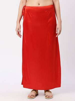 Neckbook Satin Cherry Color Petticoat 1