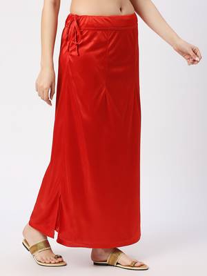Neckbook Satin Cherry Color Petticoat 3