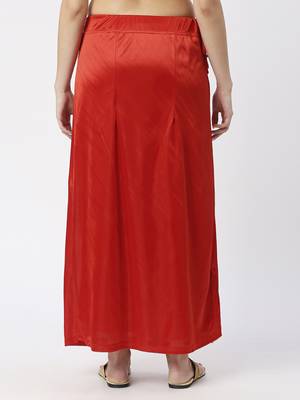 Neckbook Satin Cherry Color Petticoat 4