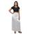 Neckbook Satin White Color Petticoat