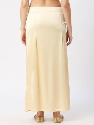 Neckbook Satin Light Cream Color Petticoat 4
