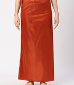 Neckbook Satin Rust Color Petticoat