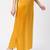 Neckbook Satin Yellow Color Petticoat