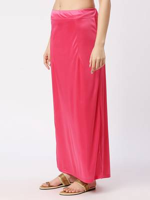 Neckbook Satin Dark Pink Color Petticoat 2