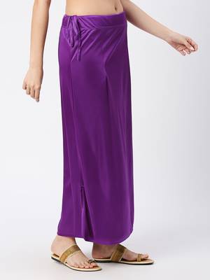 Neckbook Satin Lavender Color Petticoat 3