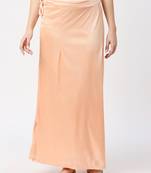 Neckbook Satin Light Peach Color Petticoat