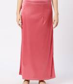 Neckbook Satin Pink Color Petticoat