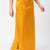 Neckbook Satin Yellow Color Petticoat