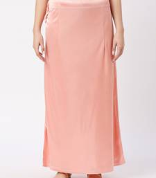 Neckbook Satin Pink Color Petticoat
