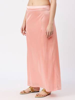 Neckbook Satin Pink Color Petticoat 2