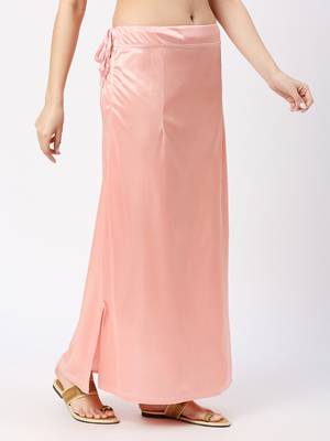 Neckbook Satin Pink Color Petticoat 3