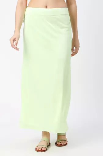 Neckbook Satin Pink Color Petticoat