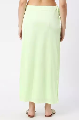 Neckbook Satin Pink Color Petticoat