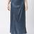 Neckbook Satin Grey  Color Petticoat