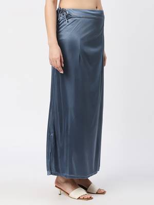 Neckbook Satin Grey  Color Petticoat 3