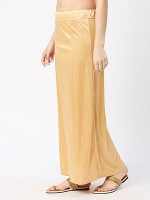 Neckbook Satin Caramel Brown Color Petticoat 2