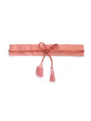 boho rose gold & pink sequin embellished canvas handmade belt 4