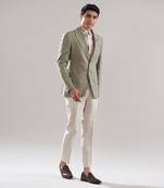 Mint green blazer set