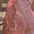 Elora pure tussar silk madhubani work saree for women (peach)